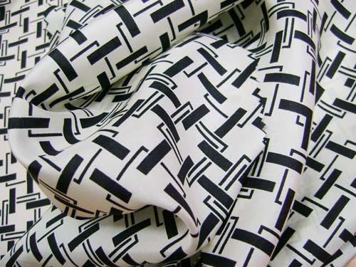 Silk Habutai Printed